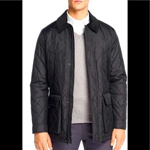 Cole Haan quilted Elbow-patch jacket 🧔